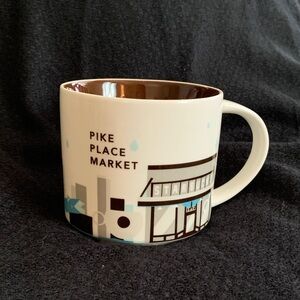 Starbucks “You are here” collectible 14 oz. mug: Pike Place Market